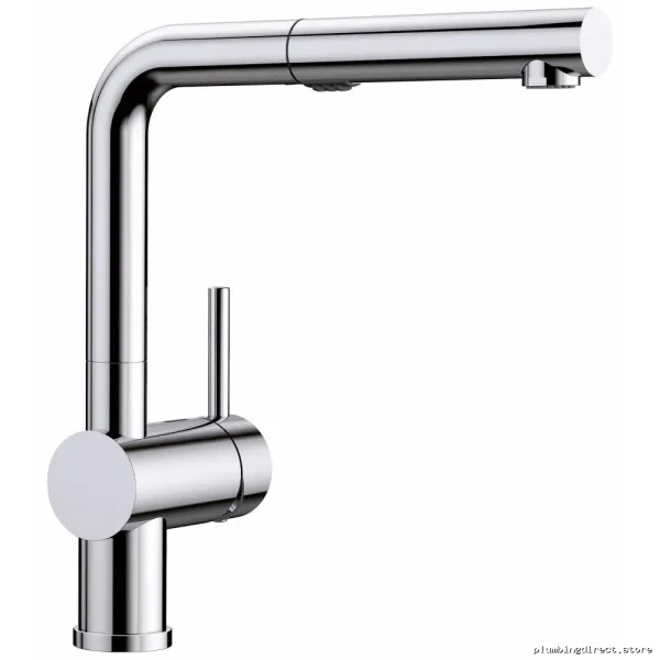 Chrome Pull-Out Spray Kitchen Faucet – Linus Model by Blanco - Image 2