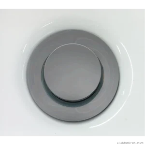Kalia AC1322-110 Chrome Push Down Drain for Bathroom Sink