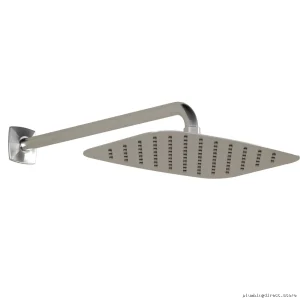 Chrome Rainfall Shower Head with Adjustable Wall Mount – Easy Install