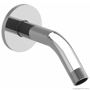Chrome Shower Arm Wall Mount with Round Plate - 6 Inch RIOBEL 506C