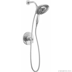 Chrome Shower Trim Saylor Monitor 17 Series with In2ition Technology - T17235-I Delta