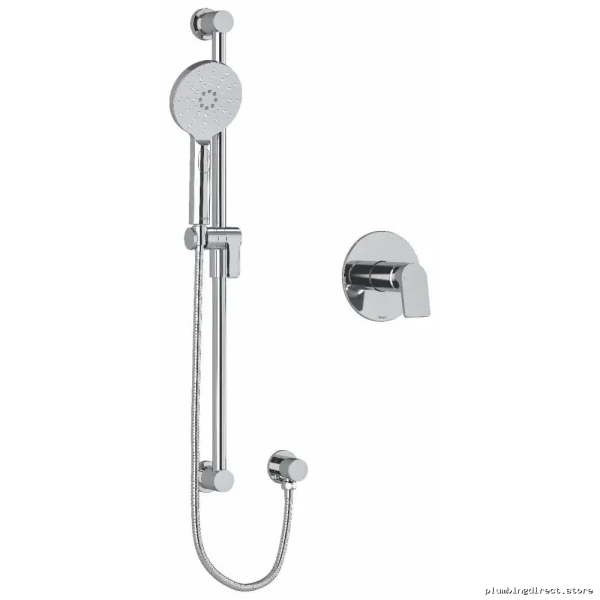 Chrome Pressure Balance Shower Valve with PEX Fittings - RIOBEL OD54C