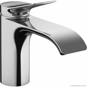 chrome-single-hole-bathroom-fauc-with-pop-up-drain-hgs-viv尼斯