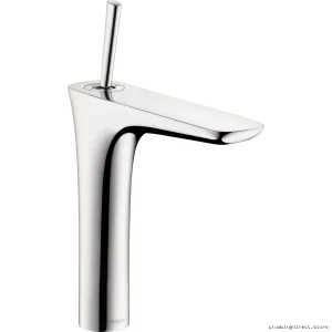 PuraVida 200 Single-Hole Sink Faucet - Chrome Modern Bathroom Fixtures Hansgrohe