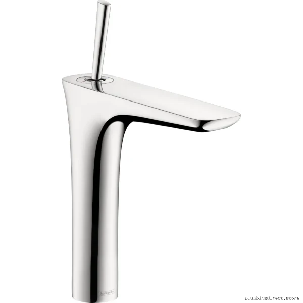 PuraVida 200 Single-Hole Sink Faucet - Chrome Modern Bathroom Fixtures Hansgrohe