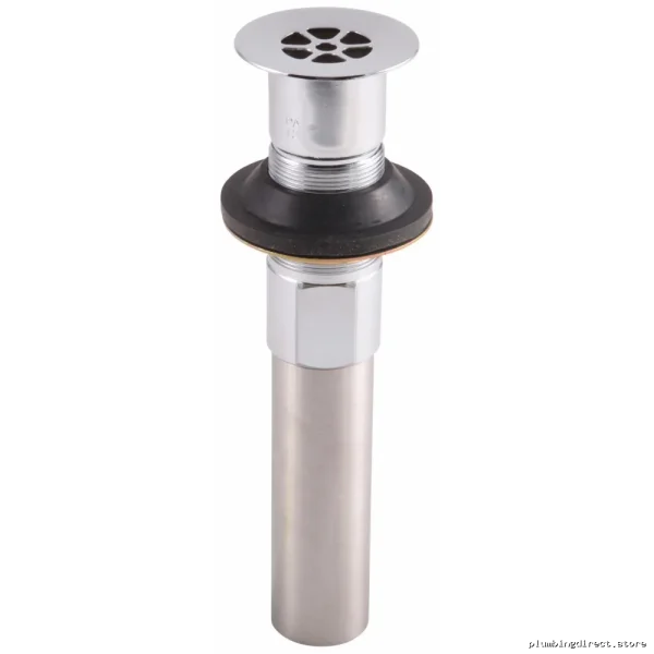 Chrome Bathroom Sink Drain Strainer Grid with Overflow Prevention - Delta RP47648