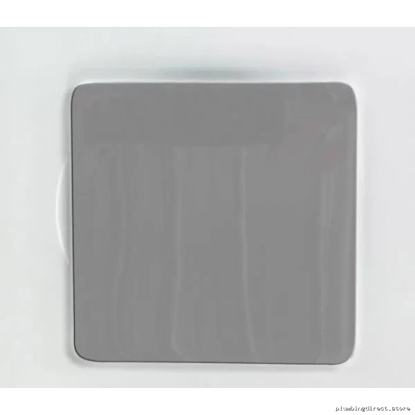 Easy-Push Square Flat Drain Cap for Bathroom Sink Drains with Overflow - Chrome Kalia AC1331-110