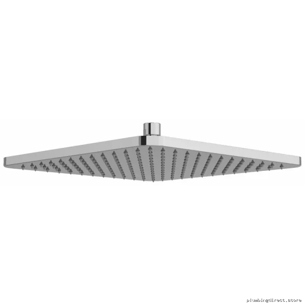 Chrome Square Rainfall Shower Head 12 Inch by RIOBEL 482C