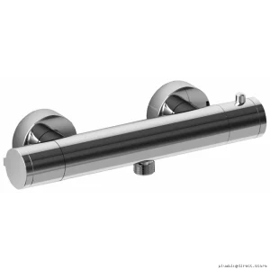 RioBel CSTM77C Chrome 1/2 Inch Thermostatic External Shower Bar