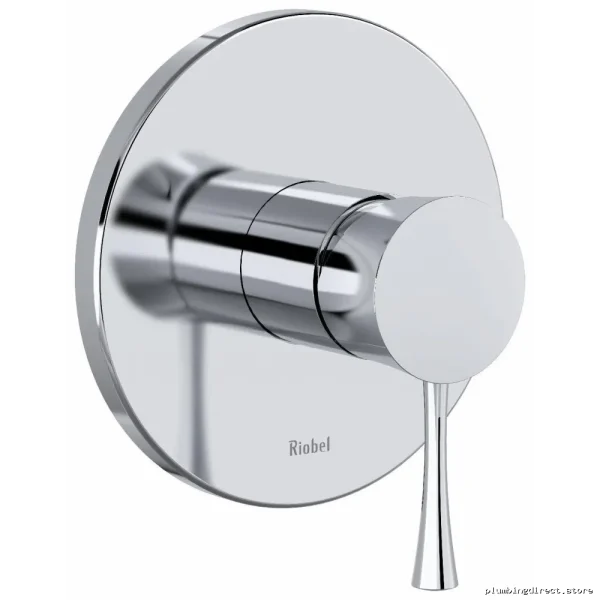 Chrome Thermostatic Shower Trim with Easy Install - RIOBEL Edge TEDTM51C Valve