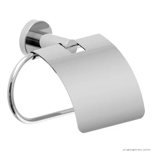 Chrome Toilet Paper Holder with Cover - Symmons 353TPC Dia