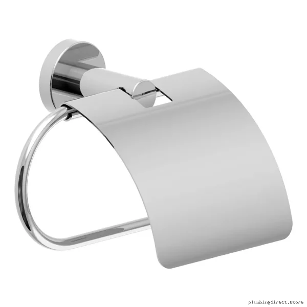 Chrome Toilet Paper Holder with Cover - Symmons 353TPC Dia