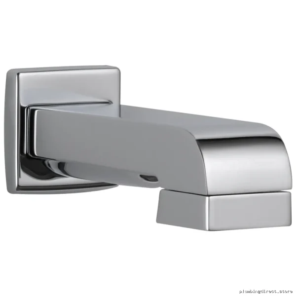 Chrome Pull-Down Tub Diverter Spout - Brizo RP64084PC Bath Faucet