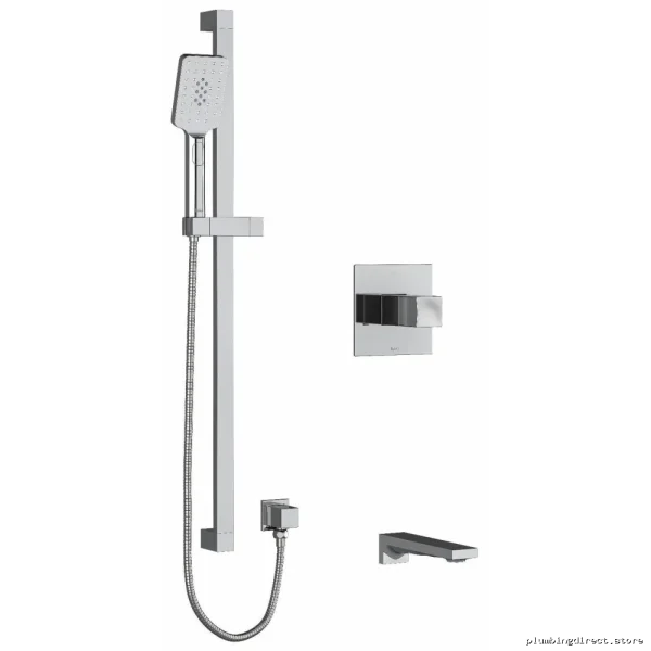Chrome Tub & Shower Faucet Trim Complete Kit - RIOBEL TKIT1244RFC