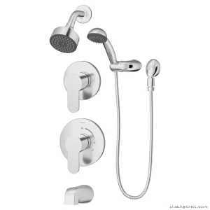 Chrome Tub & Shower Trim Kit - Symmons Identity Series 6706-TRM