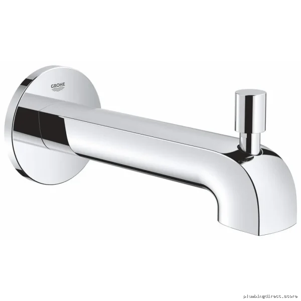 Chrome Tub Spout Diverter - Stylish Design Grohe Model 26637000