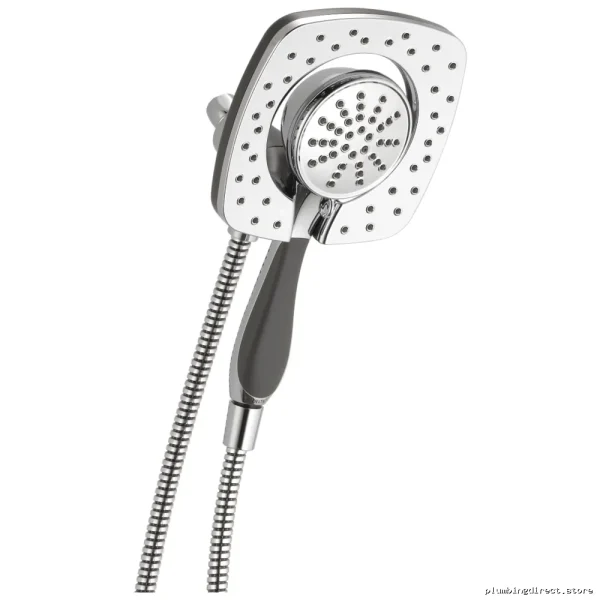 In2ition Chrome Two-in-One Shower Head & Hand Shower - 5-Setting Multi-Function Delta 58066