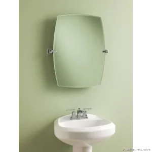 ElegantPolishChromeWallMountBathroomMirror_BrdwlkDesign_Moen