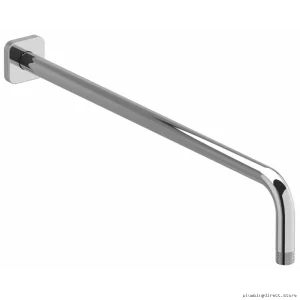 Chrome Wall Mount Shower Arm with Square Escutcheon - 20in RIOBEL 573C