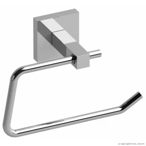 Chrome Wall Mount Toilet Paper Holder KS3C by RioBel Modern Design
