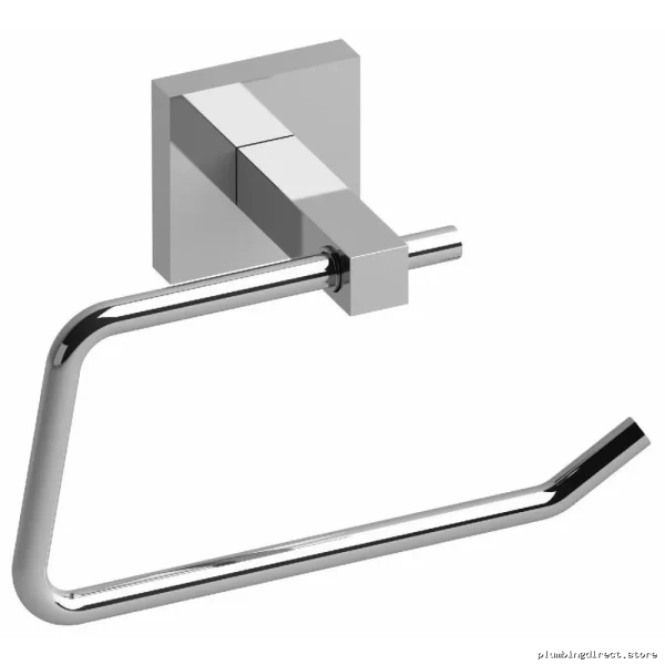 Chrome Wall Mount Toilet Paper Holder KS3C by RioBel Modern Design