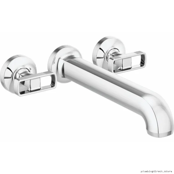 Chrome Wall-Mount Tub Fillers Handle Set & Pair - Brizo HK