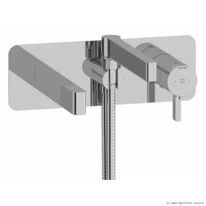 Wall Mount Tub Filler Trim - Chrome TPX21C by Paradox RIOBEL