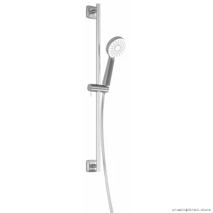 Umani Wall-Mounted Chrome Hand Shower with Bar - BF1399-110 Kalia Design