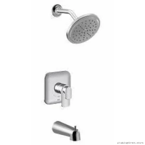 Chrome Water-Efficient Bathtub/Shower Set Riozns MC Core