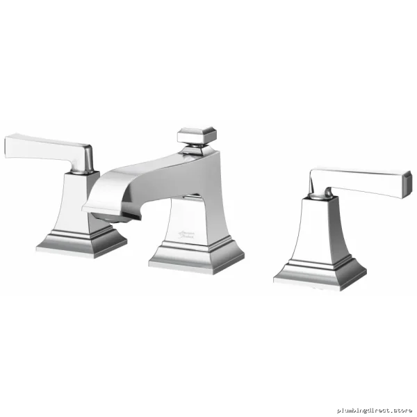 American Standard Widespread Bathroom Faucet with Pop-Up Drain - Chrome - Image 3