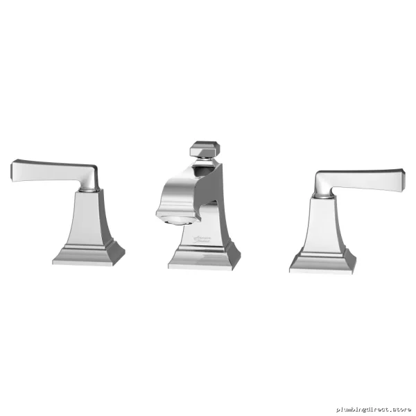 American Standard Widespread Bathroom Faucet with Pop-Up Drain - Chrome - Image 4