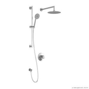 Cite PB4 Thermostatic Valve Shower System - Chrome Wall-Mounted Set BF1491-110 Kalia