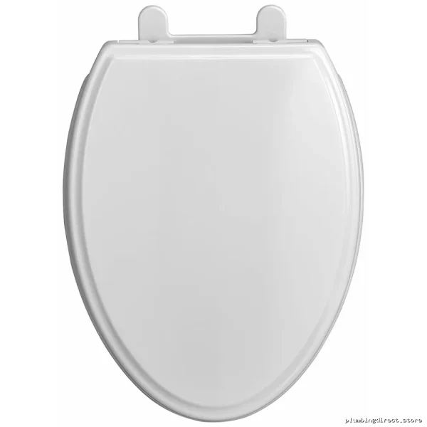 Classic Elongated Toilet Seat with Soft-Close Lid - White American Standard