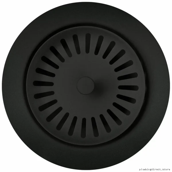 Coal Black Blanco Basket Strainer - Perfect Fit for Silgranit Sinks 240327