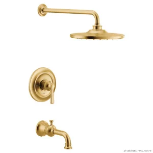 Colinet M-Core 3 Series Tub & Shower Trim - Brushed Gold Finish
