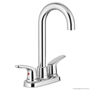 Colony Pro Durable Bar Faucet 2-Handle Premium 1.5GMP Finish Chrome American Standard