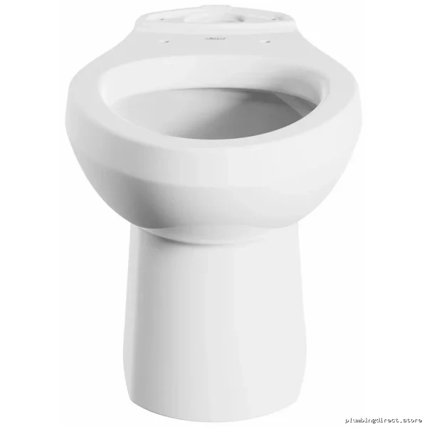 American Standard H20ption White Comfort Height Elongated Toilet Bowl (Seatless Design) 3706216.020 - Image 2