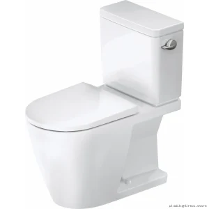 Comfort Height Elongated Toilet Bowl - Duravit D-Neo Series White