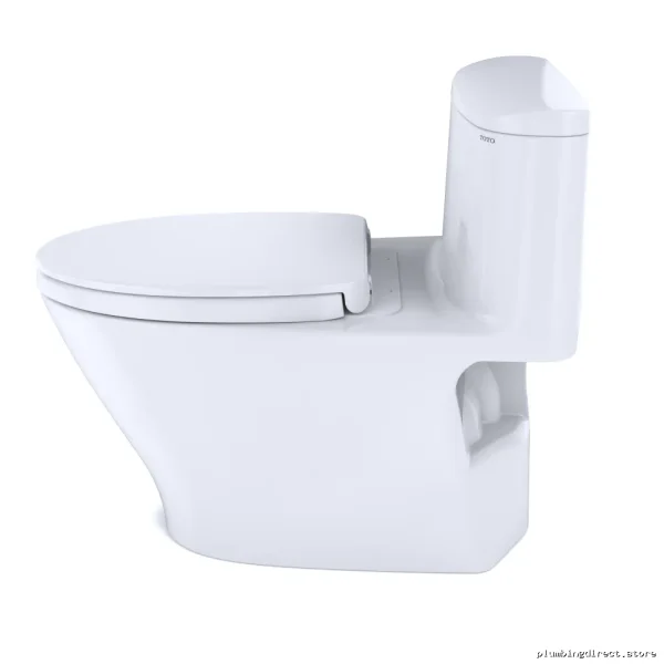 Elongated One-Piece Toilet by Nexus - Comfort Height & QuietSoft Close Seat | Water Saving #MS64... - Image 2