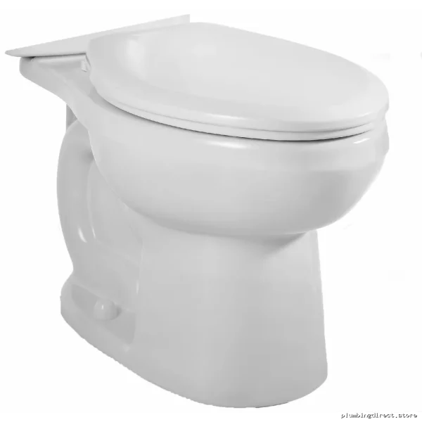 American Standard H20ption White Comfort Height Elongated Toilet Bowl (Seatless Design) 3706216.020 - Image 3