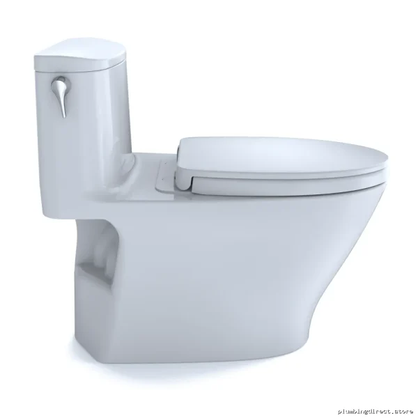Elongated One-Piece Toilet by Nexus - Comfort Height & QuietSoft Close Seat | Water Saving #MS64... - Image 4