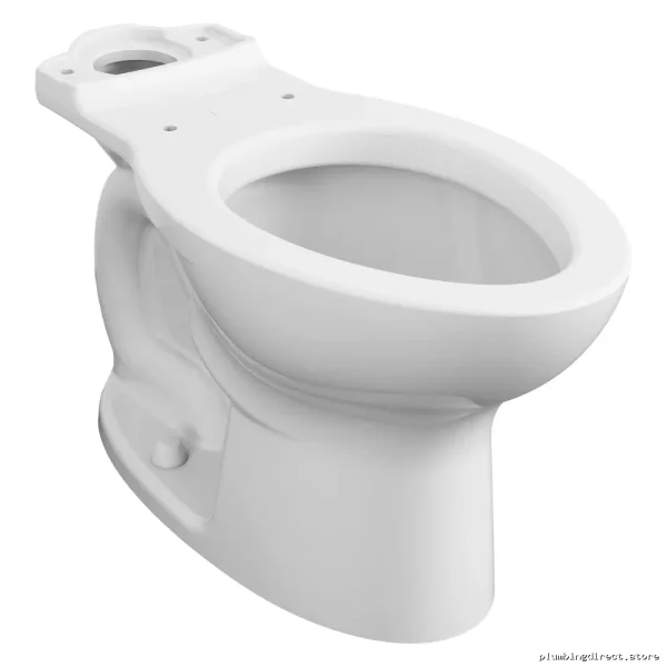 Comfort Height Elongated Toilet Bowl - White No Seat American Standard - Image 2
