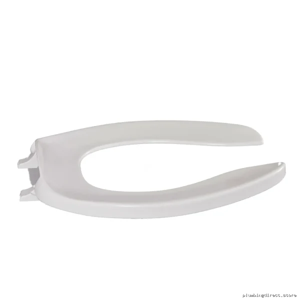 Elongated Open Front Commercial Toilet Seat - White 500STSCCFE-001 CENTOCO