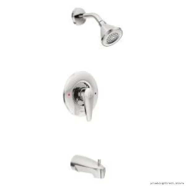 Commercial-Grade Posi-Temp Tub & Shower Trim Kit with Temperature Control - Chrome T9389 Moen