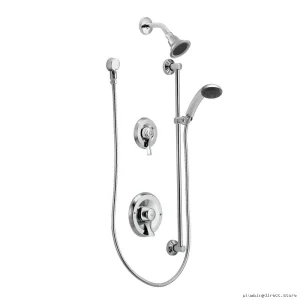 Commercial Shower Trim Kit for Moen Posi-Temp Systems - Chrome T8342