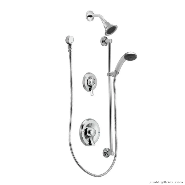 Commercial Shower Trim Kit for Moen Posi-Temp Systems - Chrome T8342