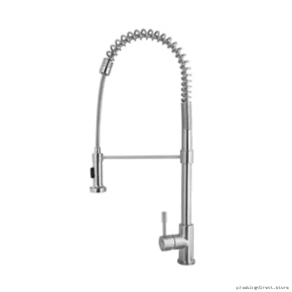 Kindred KF10B Commercial Spring Pull-Down Kitchen Faucet in Satin