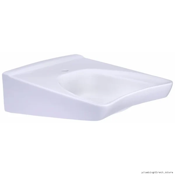 Commercial Wheelchair Accessible Single Hole Wall Mount Sink – Cotton White LT308#01 Toto - Image 2