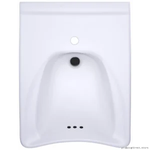 Commercial Wheelchair Accessible Single Hole Wall Mount Sink – Cotton White LT308#01 Toto