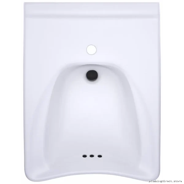 Commercial Wheelchair Accessible Single Hole Wall Mount Sink – Cotton White LT308#01 Toto